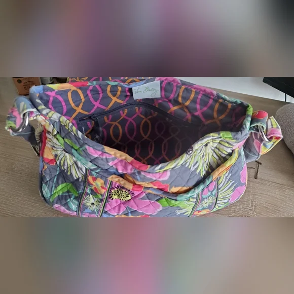 Vera Bradley Jazzy Blooms Purse - Picture 9 of 16